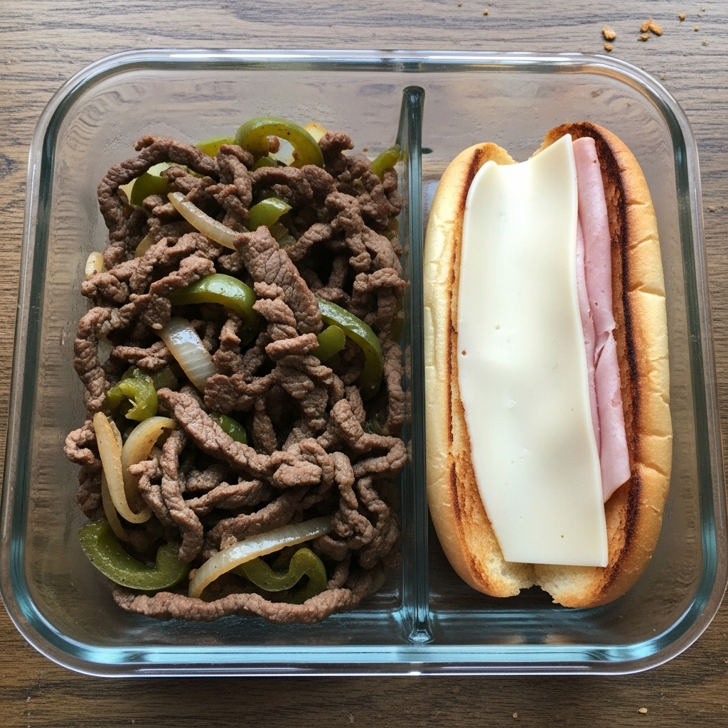 Philly-Style Shaved Beef Hoagies