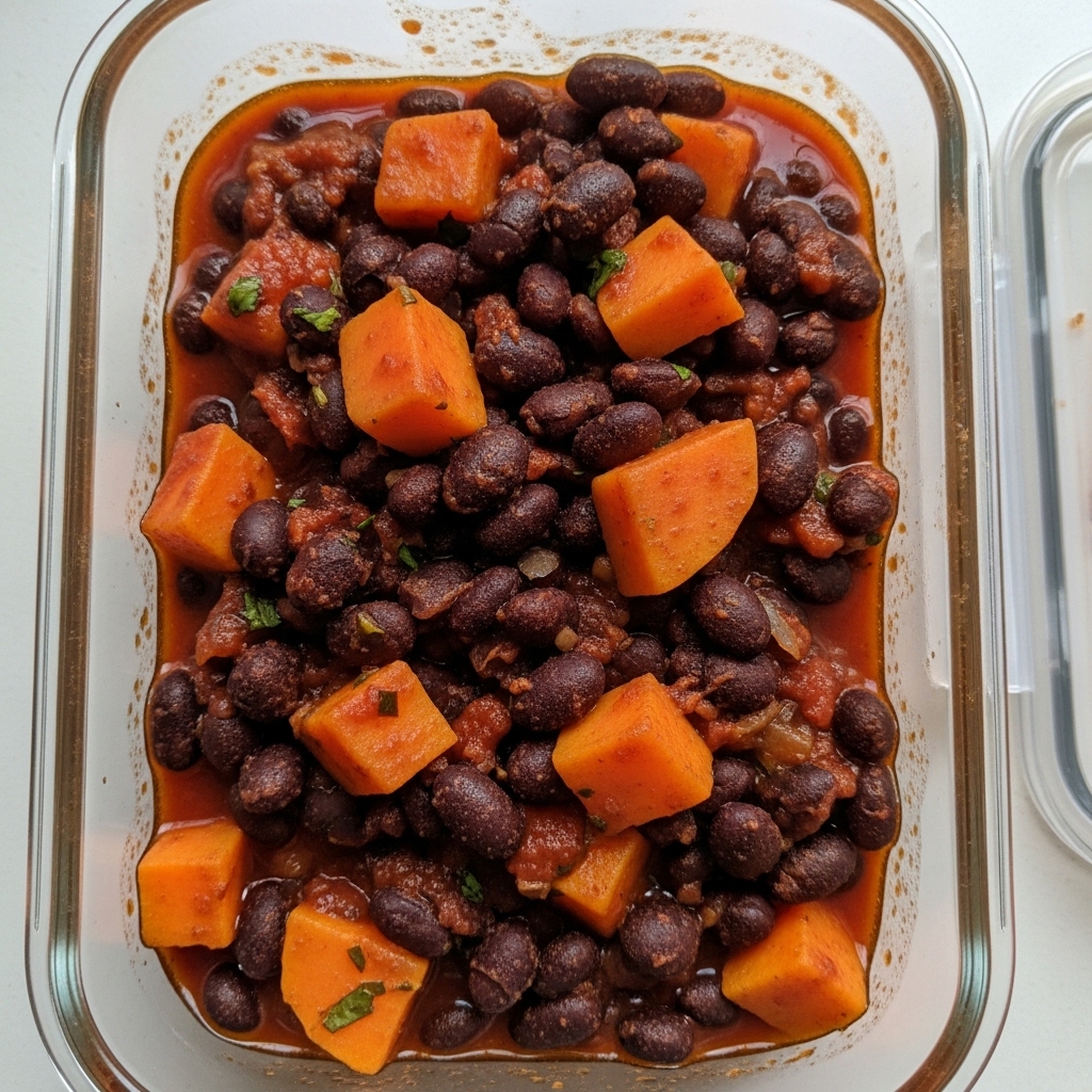 Hearty Black Bean and Sweet Potato Chili