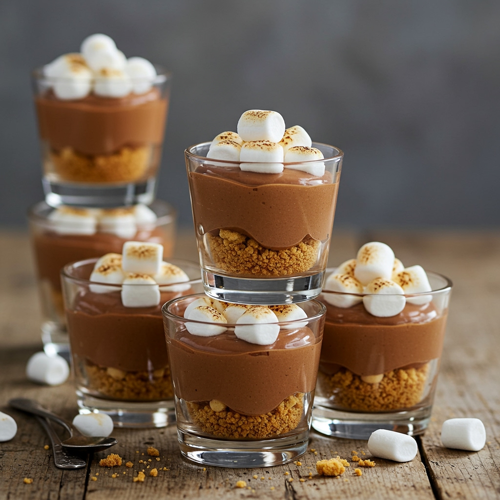 Chocolate Hazelnut Dream Parfaits